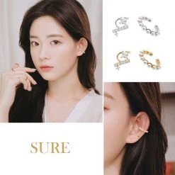 Wing Bling Casual Style Party Style Elegant Style Earrings For Women Gold X One Size