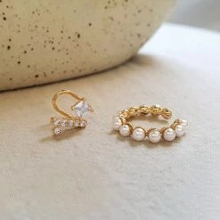 Wing Bling Casual Style Party Style Elegant Style Earrings For Women Gold X One Size -Wing Bling Online Shop org 471