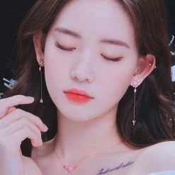 Wing Bling Earrings For Women Pink X Earring 9 Wing Bling Earrings For Women Pink X Earring -Wing Bling Online Shop org 4711