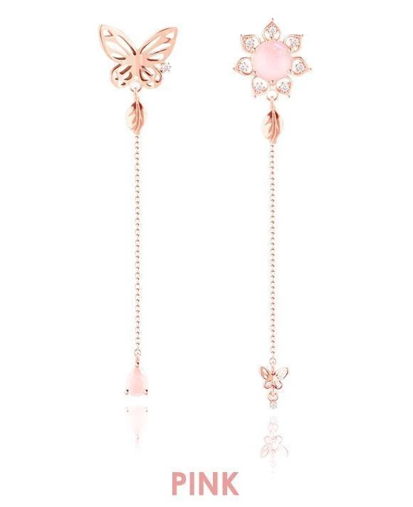 Wing Bling Earrings For Women Pink X Earring 6 Wing Bling Earrings For Women Pink X Earring - Image 4