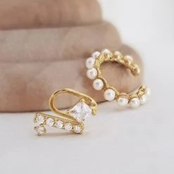 Wing Bling Casual Style Party Style Elegant Style Earrings For Women Gold X One Size -Wing Bling Online Shop org 472