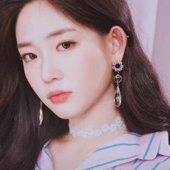 Wing Bling Earrings For Women White X Piercing 9 Wing Bling Earrings For Women White X Piercing -Wing Bling Online Shop org 4748