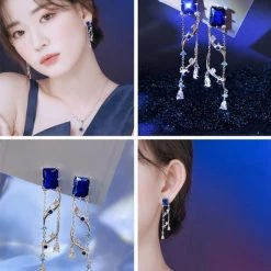 Wing Bling Earrings For Women No Color Specification X Piercing