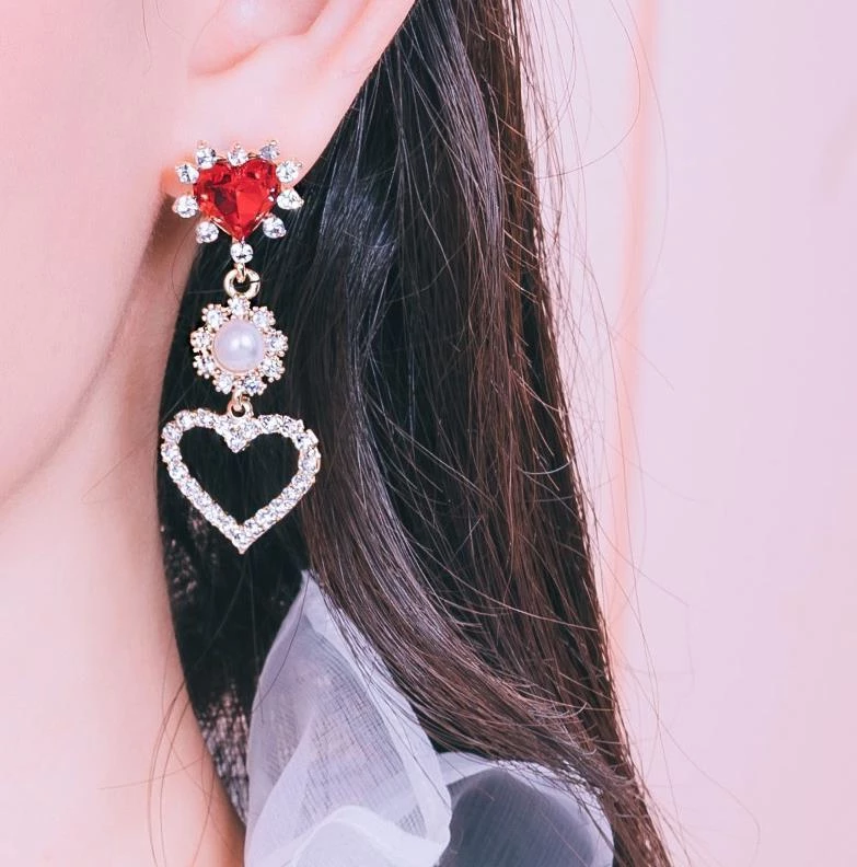 Wing Bling Earrings For Women Peach X Earring 8 Wing Bling Earrings For Women Peach X Earring - Image 6