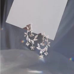 Wing Bling Earrings For Women Silver X Earrings 5 -Wing Bling Online Shop org 4781