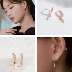 Wing Bling Earrings For Women Gold X One Size