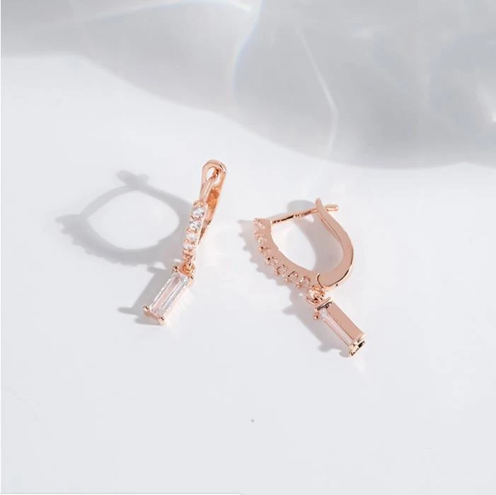 Wing Bling Earrings For Women Gold X One Size 5 Wing Bling Earrings For Women Gold X One Size - Image 3