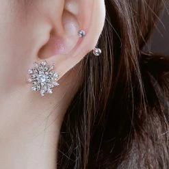 Wing Bling Unisex Street Style Earrings For Women Silver X Free -Wing Bling Online Shop org 4873