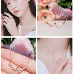 Wing Bling Necklaces & Pendants For Women Pink X One Size