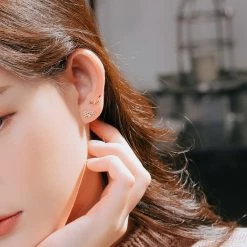 Wing Bling Earrings For Women Gold X Earring -Wing Bling Online Shop org 4935