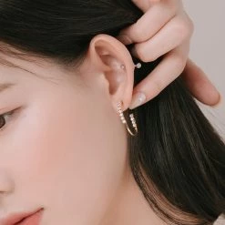 Wing Bling Earrings For Women Silver X Earring -Wing Bling Online Shop org 4948