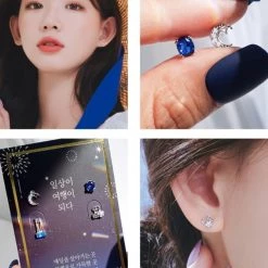 Wing Bling Earrings For Women No Color Specification X Piercing