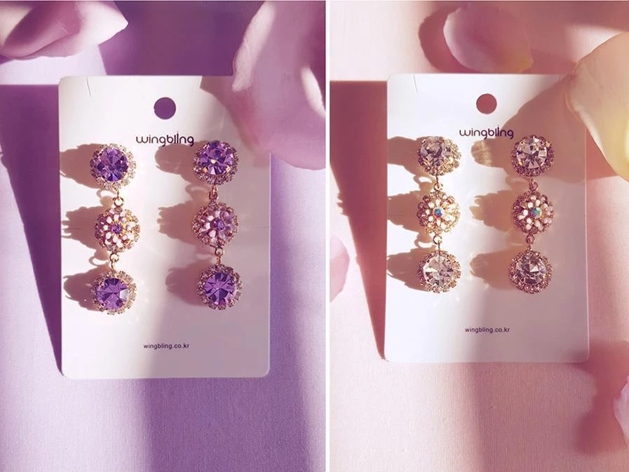 Wing Bling Earrings For Women Ivory X Earrings 7 Wing Bling Earrings For Women Ivory X Earrings - Image 5