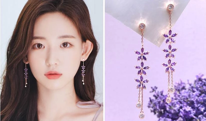 Wing Bling Earrings For Women No Color Specification X Piercing 3 Wing Bling Earrings For Women No Color Specification X Piercing