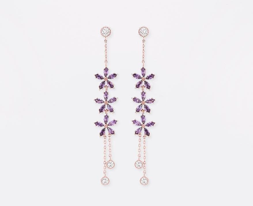 Wing Bling Earrings For Women No Color Specification X Piercing 8 Wing Bling Earrings For Women No Color Specification X Piercing - Image 6