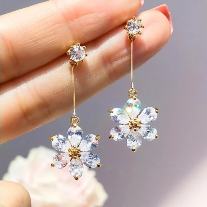 Wing Bling Earrings For Women No Color Specification X Piercing 4 Wing Bling Earrings For Women No Color Specification X Piercing - Image 2