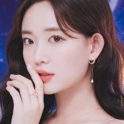 Wing Bling Earrings For Women Pink X Earrings -Wing Bling Online Shop org 5051