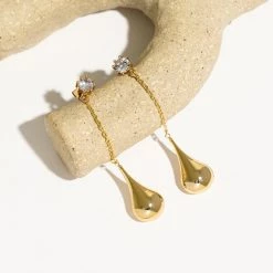 Wing Bling Casual Style Street Style Party Style Elegant Style Earrings For Women Sivler X One Size -Wing Bling Online Shop org 5091