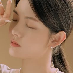 Wing Bling Casual Style Street Style Party Style Elegant Style Earrings For Women Sivler X One Size -Wing Bling Online Shop org 5096