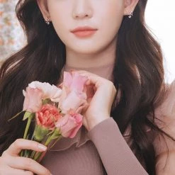 Wing Bling Casual Style Flower With Jewels Office Style Earrings (item3692) For Women Pink X One Size 17 Wing Bling Casual Style Flower With Jewels Office Style Earrings (item3692) For Women Pink X One Size -Wing Bling Online Shop org 5181