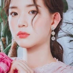 Wing Bling Casual Style Street Style Elegant Style Earrings For Women Ivory X One Size -Wing Bling Online Shop org 5220