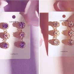 Wing Bling Casual Style Street Style Elegant Style Earrings For Women Ivory X One Size -Wing Bling Online Shop org 5222