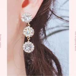 Wing Bling Casual Style Street Style Elegant Style Earrings For Women Ivory X One Size -Wing Bling Online Shop org 5225