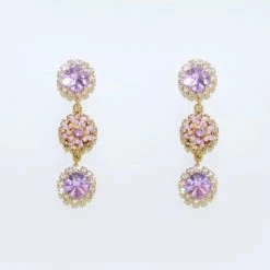Wing Bling Casual Style Street Style Elegant Style Earrings For Women Ivory X One Size -Wing Bling Online Shop org 5230