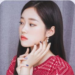 Wing Bling Casual Style Street Style Elegant Style Earrings For Women Pink Gold X One Size -Wing Bling Online Shop org 5273