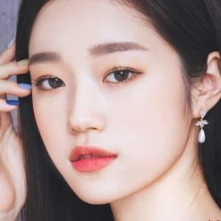 Wing Bling Casual Style Street Style Elegant Style Earrings For Women Pink Gold X One Size -Wing Bling Online Shop org 5276