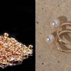 Wing Bling Casual Style Street Style Handmade Party Style Office Style For Women Yellow Gold X One Size -Wing Bling Online Shop org 5300