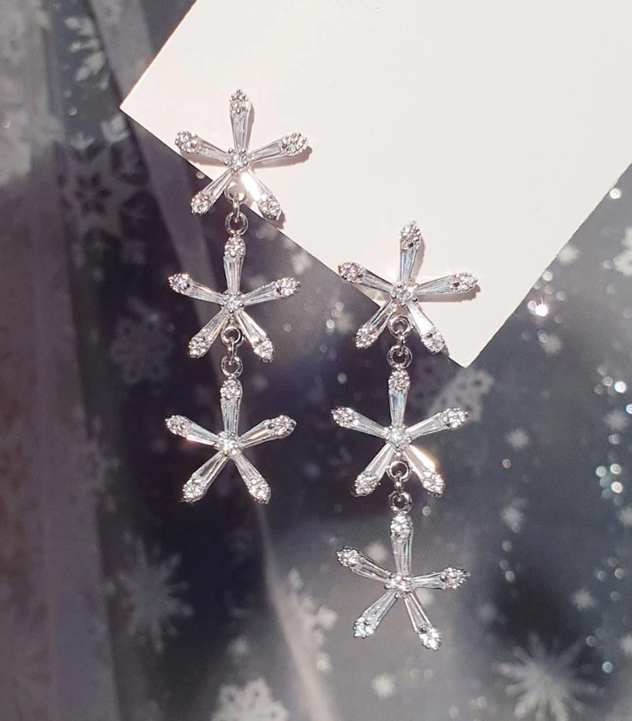 Wing Bling Earrings For Women No Color Specification X Piercing 3 Wing Bling Earrings For Women No Color Specification X Piercing