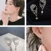 Wing Bling Earrings For Women Pink X One Size 1 Wing Bling Earrings For Women Pink X One Size -Wing Bling Online Shop org 5343