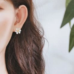 Wing Bling Casual Style Street Style Elegant Style Earrings For Women Silver X One Size -Wing Bling Online Shop org 536