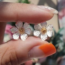 Wing Bling Casual Style Street Style Elegant Style Earrings For Women Silver X One Size -Wing Bling Online Shop org 537