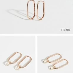 Wing Bling Earrings For Women Yellow Gold + Rose Gold X One Size -Wing Bling Online Shop org 5404