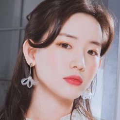 Wing Bling Earrings For Women Silver X Piercing -Wing Bling Online Shop org 5514