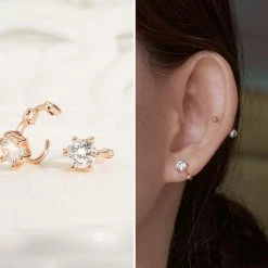 Wing Bling Earrings For Women Gold X One Size -Wing Bling Online Shop org 5532