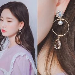 Wing Bling Earrings For Women Gold X Piercing -Wing Bling Online Shop org 5537