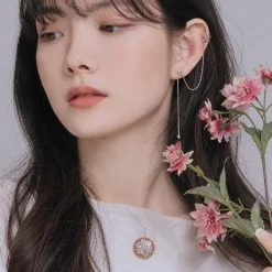 Wing Bling Casual Style Street Style Party Style Elegant Style Earrings For Women Pink X One Size -Wing Bling Online Shop org 554