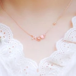 Wing Bling Necklaces & Pendants For Women Firefly Bukro Thanks X Pink