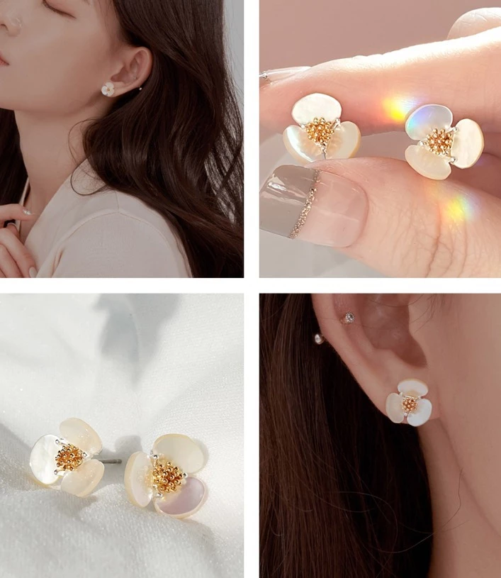 Wing Bling Earrings For Women Pink X One Size 3 Wing Bling Earrings For Women Pink X One Size