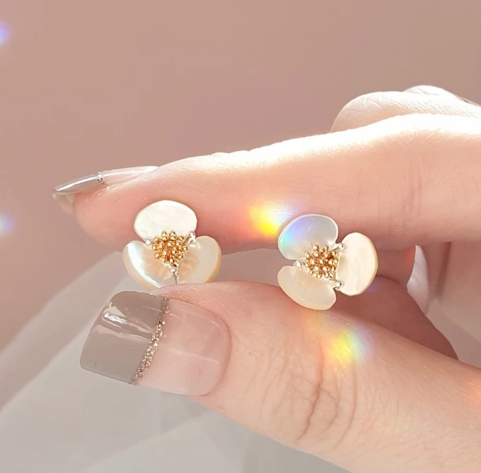 Wing Bling Earrings For Women Pink X One Size 4 Wing Bling Earrings For Women Pink X One Size - Image 2