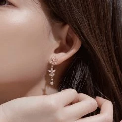 Wing Bling Earrings For Women Pink X Piercing 9 Wing Bling Earrings For Women Pink X Piercing -Wing Bling Online Shop org 5710