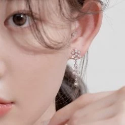 Wing Bling Earrings For Women Pink X Piercing 12 Wing Bling Earrings For Women Pink X Piercing -Wing Bling Online Shop org 5713