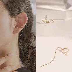 Wing Bling Casual Style Street Style Handmade Party Style Office Style For Women Yellow Gold X One Size