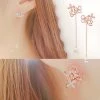 Wing Bling Earrings For Women Silver X One Size
