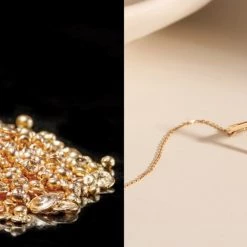 Wing Bling Casual Style Street Style Handmade Party Style Office Style For Women Yellow Gold X One Size -Wing Bling Online Shop org 586