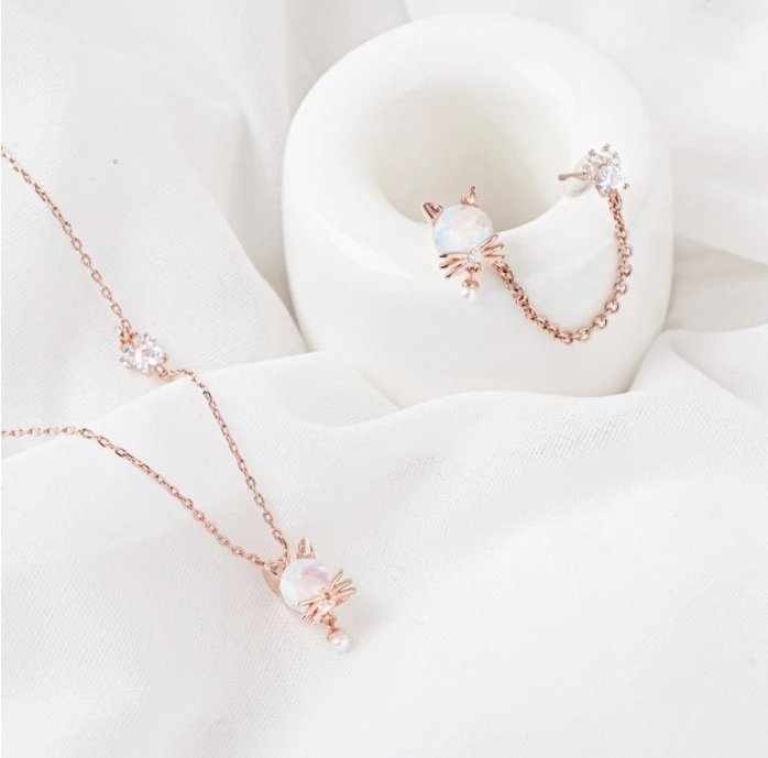 Wing Bling Earrings For Women Pink X One Size 4 Wing Bling Earrings For Women Pink X One Size - Image 2