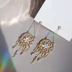 Wing Bling Earrings For Women Gold X One Size 12 Wing Bling Earrings For Women Gold X One Size -Wing Bling Online Shop org 5928